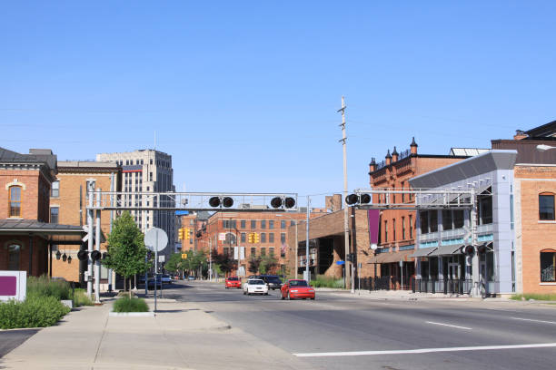 istock Downtown Kalamazoo, Michigan 122950803