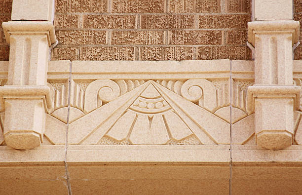 istock Art Deco Architectural Detail 122953222