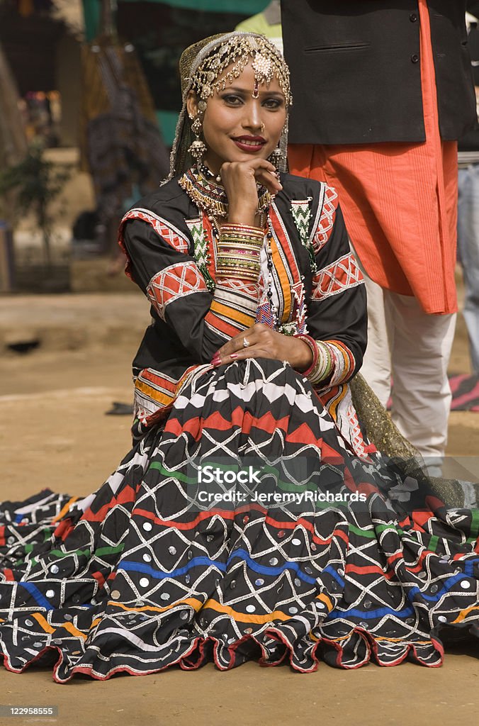 Índio Dança Tribal - Royalty-free Adulto Foto de stock