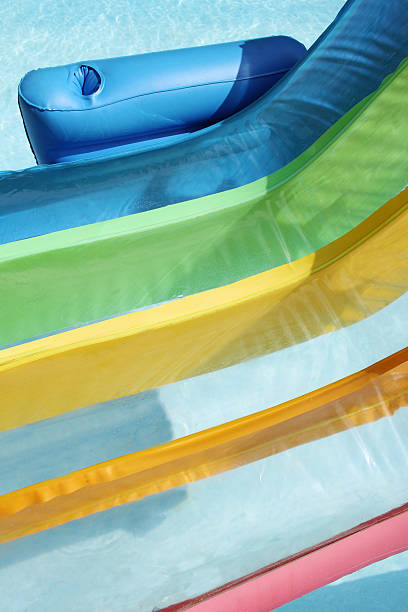 istock inflatable chair in pool close up 122961744