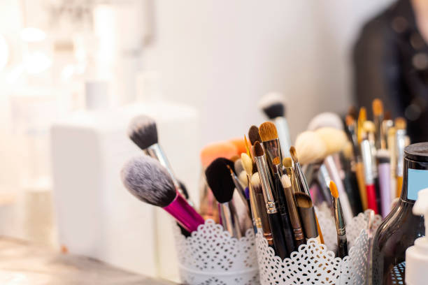 istock In a white openwork glass there are many makeup brushes 1229819875