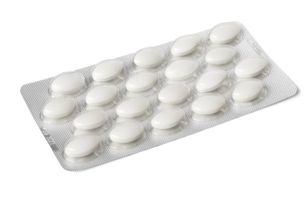 Pack of pills stock photo