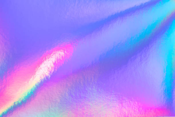 istock Retro holographic foil colorful futuristic gradient background 1229900977