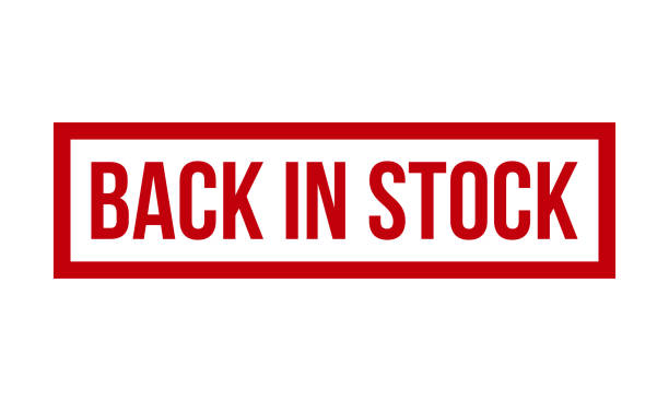 istock Back in stock Rubber Stamp. Red Back in stock Rubber Grunge Stamp Seal Vector Illustration - Vector 1229963767