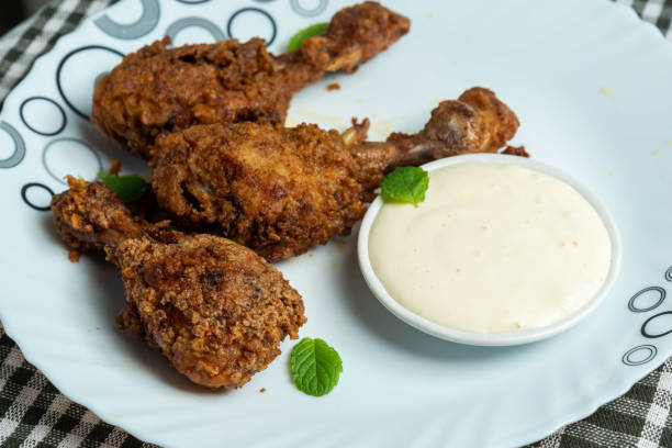 istock Chicken drumstick fry 1230095221