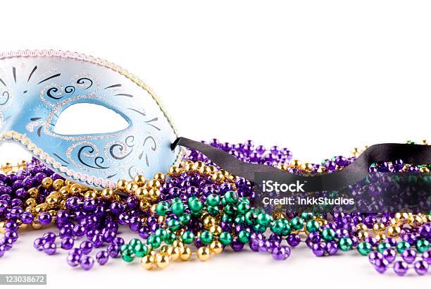 Photo libre de droit de Célébration De Mardi Gras banque d'images et plus d'images libres de droit de Accessoire de déguisement - Accessoire de déguisement, Carnaval - Réjouissances, Collier