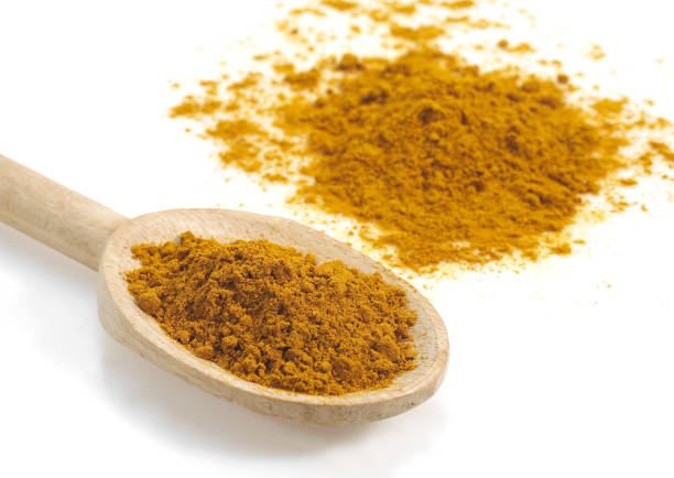 istock TURMERIC POWDER, AN INDIAN SPICE 1230446050