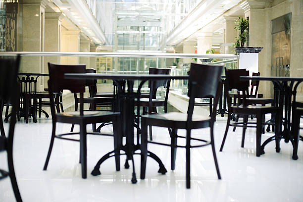 istock Cafe Table in shopping mall 123049793