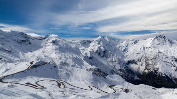 istock Grossglockner High Alpine Road in the first snow 1230586712