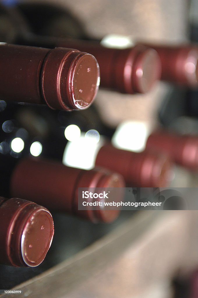 Wine rack - Lizenzfrei Wein Stock-Foto