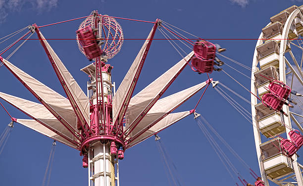 istock Merry-go-round and big wheel 123063605