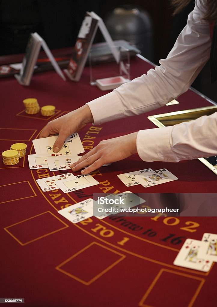 Casino - Royalty-free Desfocado - Focagem Foto de stock