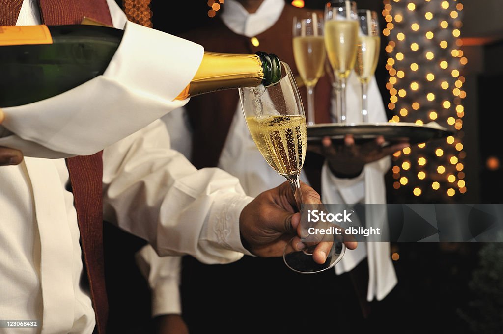 Champagnerzeremonie - Lizenzfrei Schaumwein Stock-Foto