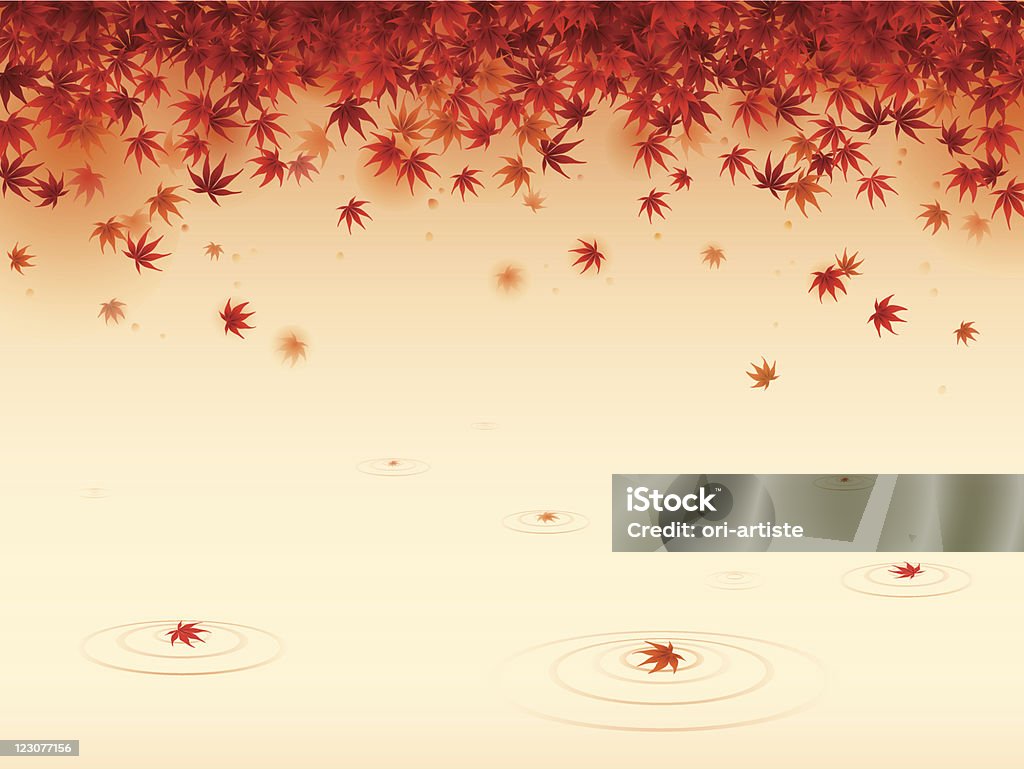 レッドのカエデの葉 - アメリカハナノキのロイヤリティフリーベクトルアート