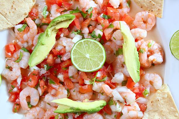 istock camaron shrimp ceviche raw seafood salad Mexico 123078165