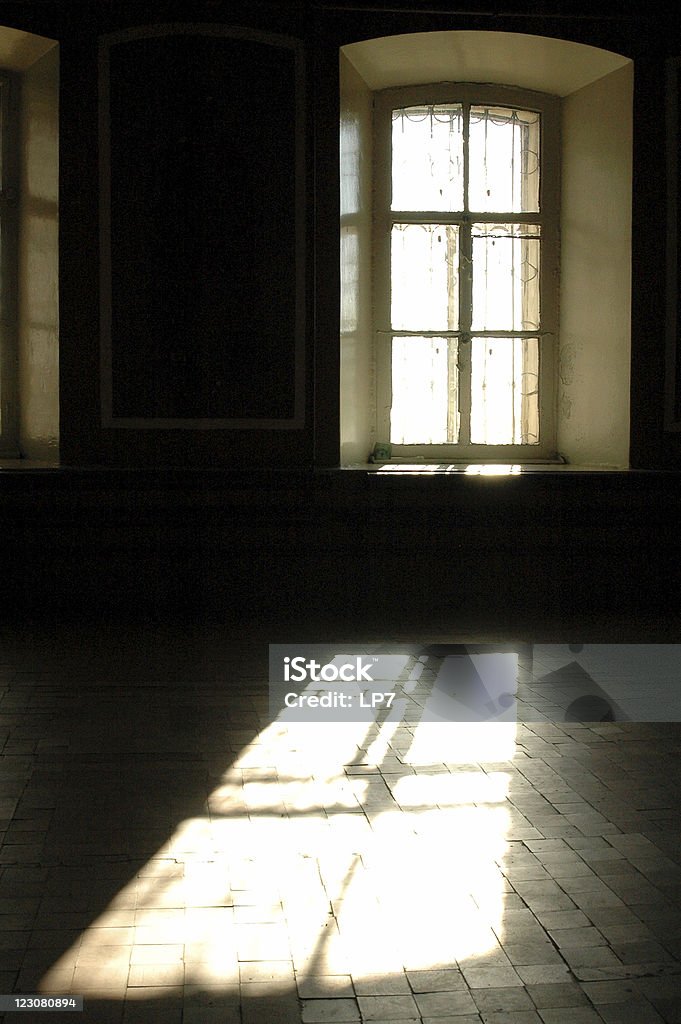 Intérieur de l'église - Photo de Fenêtre libre de droits