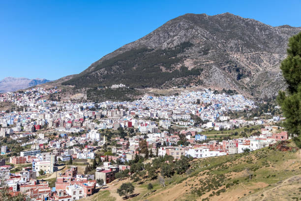 istock blue city of Morocco 1230841407