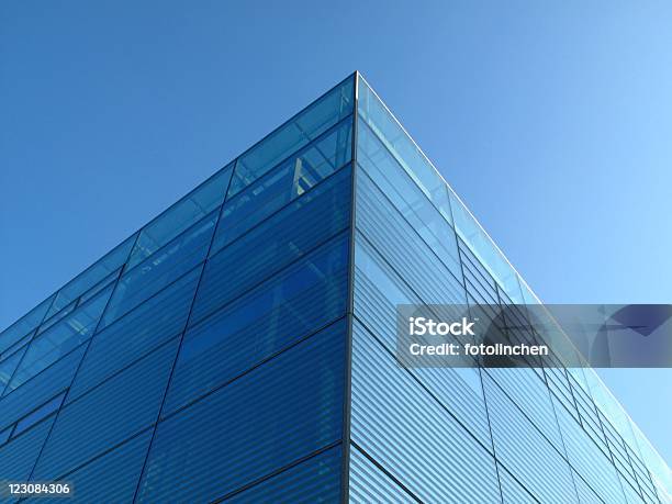 Modern Building In Stuttgart Stock Photo - Download Image Now - Architecture, Blue, Building Exterior