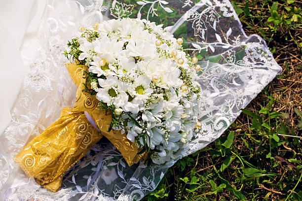 Bridal bouquet stock photo