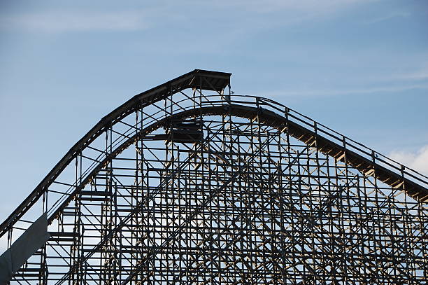 achterbahn - knotts berry farm stock-fotos und bilder