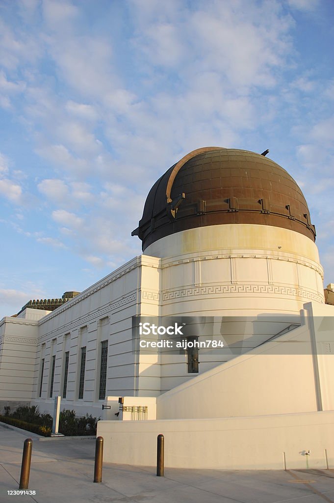 Griffith Park Observatory  Architectural Dome Stock Photo