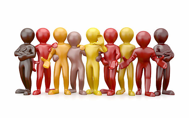 istock Friendship. Teamwork. Group of people. 123095250