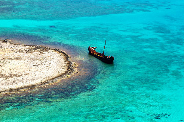 Balos Bay, Crete, Greece stock photo