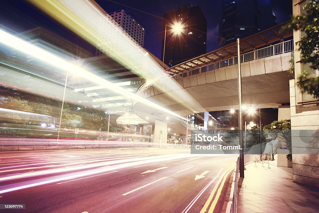 Trafic de nuit - Photo de Affaires libre de droits