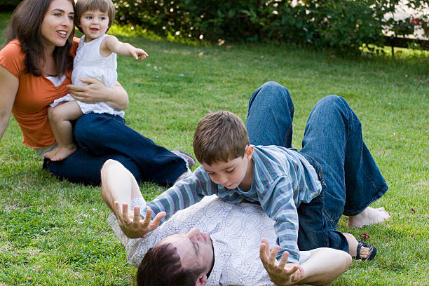 istock Family spending time together 123099418