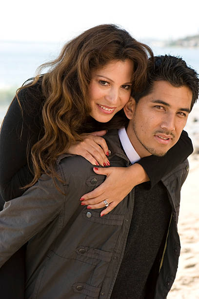 istock Beautiful Latin Couple 123099790