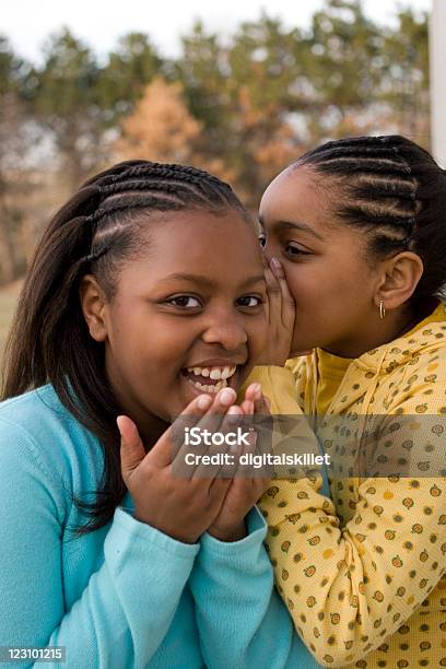 Contar Segredos - Fotografias de stock e mais imagens de Adolescente - Adolescente, Adolescência, Afro-americano