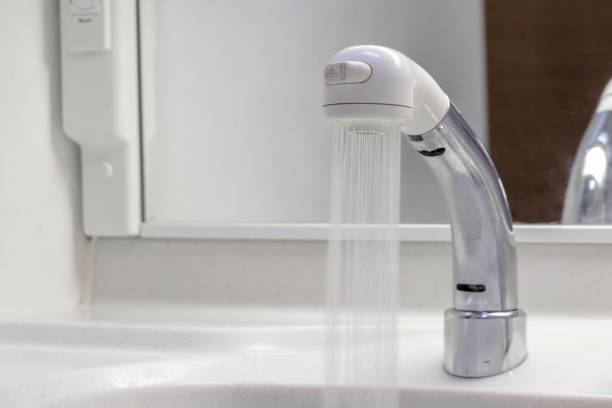 istock Shower head blowing out water 1231016461