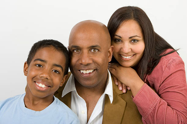 istock Beautiful diverse family 123101726