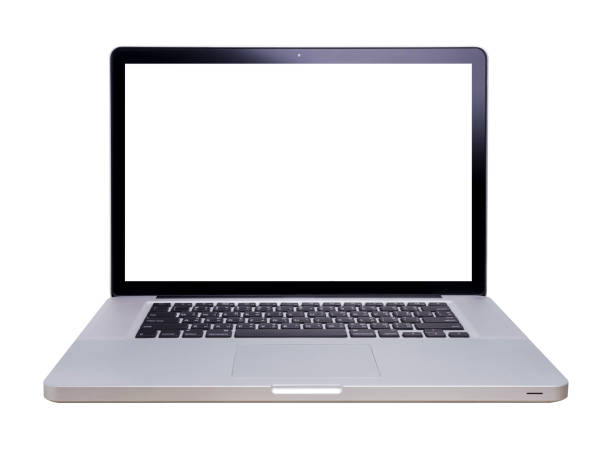 istock Notebook or laptop with empty space Isolated on white background, Laptop or notebook on white With clipping path 1231022879