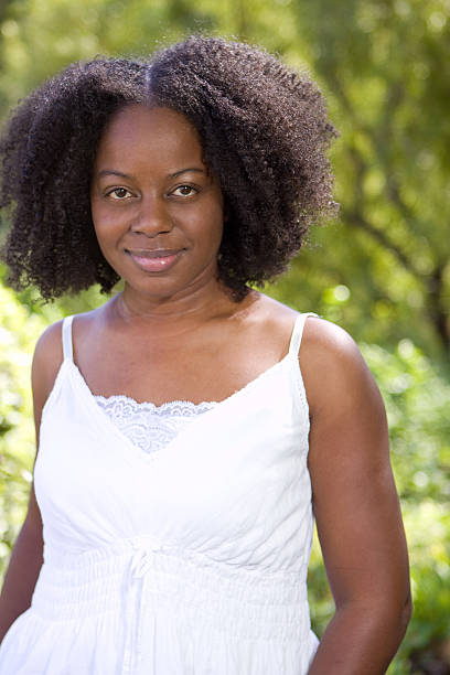 istock Beautiful African American Woman 123108200