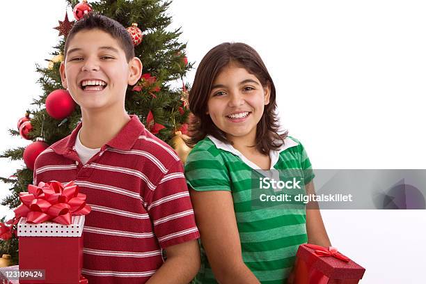 Kinder An Weihnachten Stockfoto und mehr Bilder von Fröhlich - Fröhlich, Glücklichsein, Lateinamerikanische Abstammung
