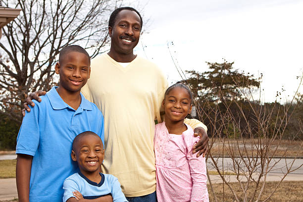 istock Grandfather with his grandchildren 123111176