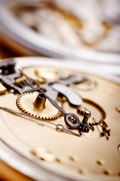 istock Antique pocket watch gear 123115659