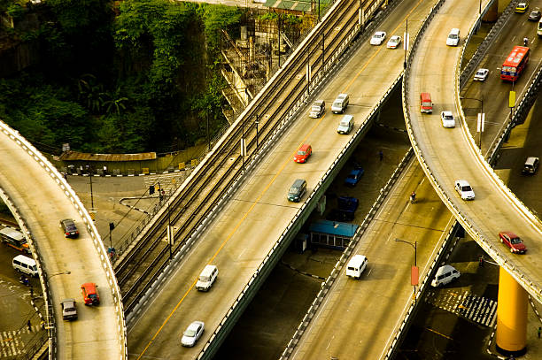 Philippine Roads stock photo