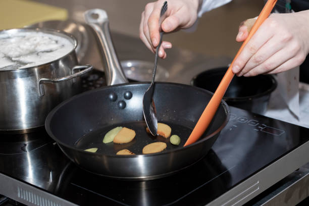 istock Cooking in a frying pan 1231329917