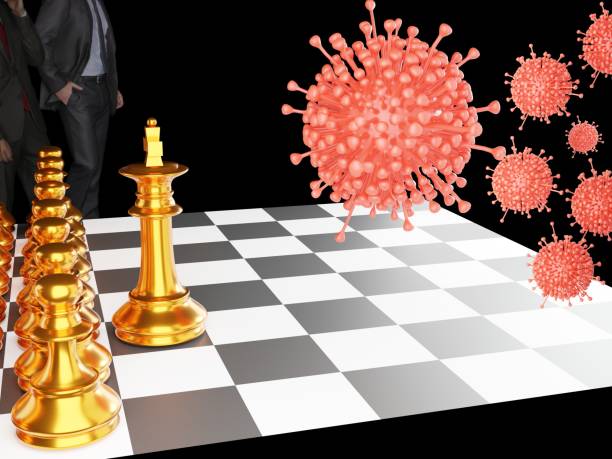 istock 3D of businessman planning about chessboard 1231347217