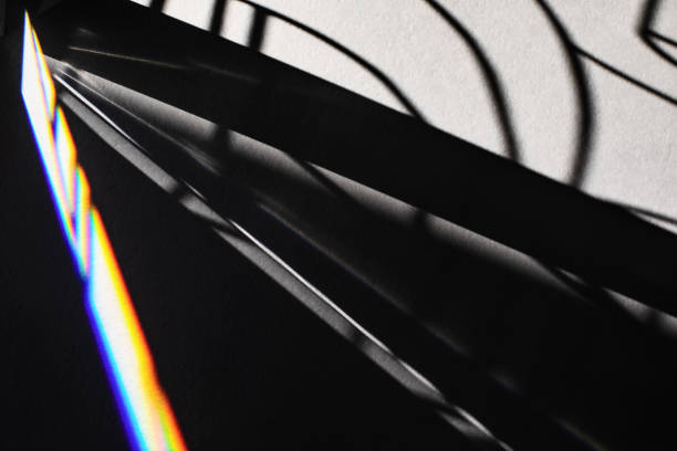 istock Black futuristic shadows, great design for any pur 1231371183