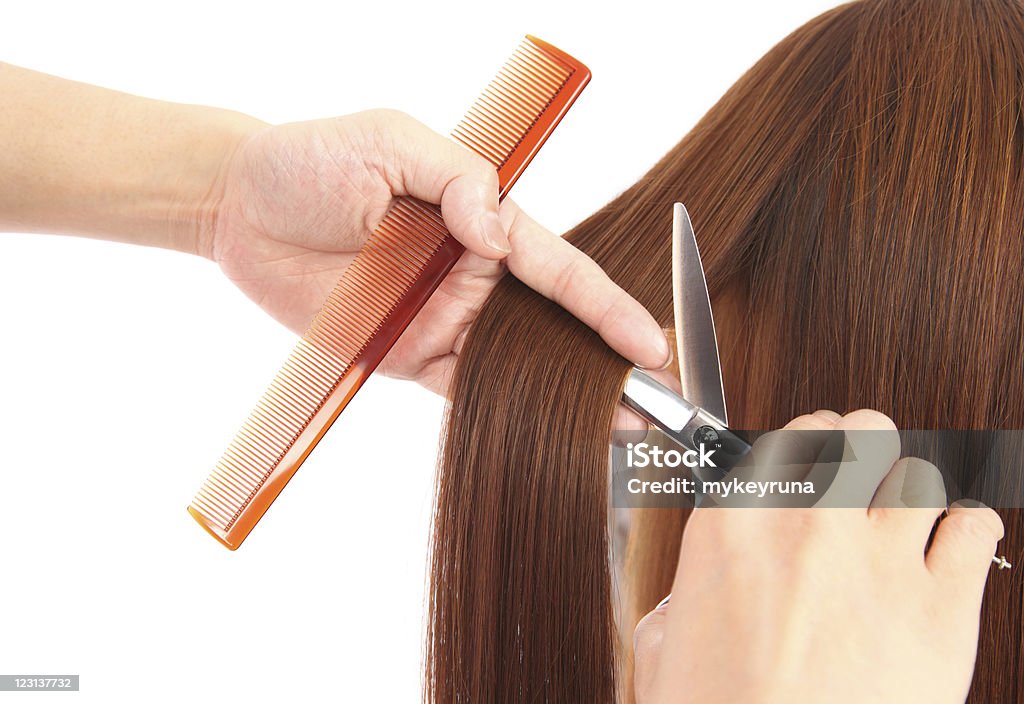 Corte de cabello - Foto de stock de Adulto libre de derechos