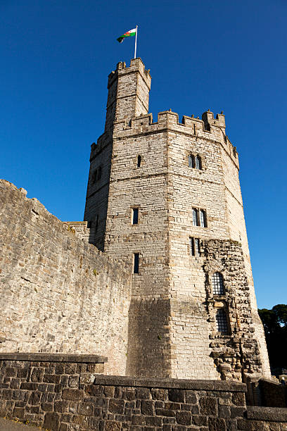 istock tower of Caernarvon Castle 123139039