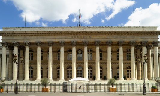 France - Paris - stock exchange building