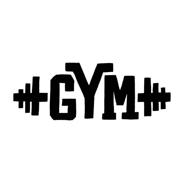 ilustraciones, imágenes clip art, dibujos animados e iconos de stock de gimnasio fitness sport estilo de vida activo - brain gym