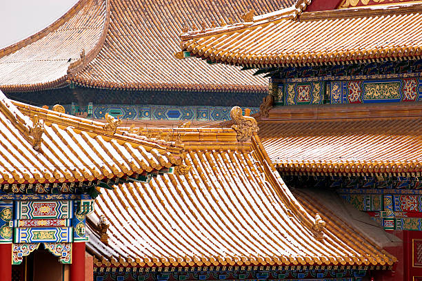 The scenery and architecture of the Summer Palace in Beijing. This is one of the most famous royal gardens in China and retains a large number of Qing Dynasty buildings. It is also one of the most famous parks in China now.