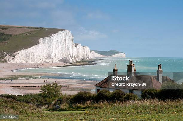 White Cliffs Of Southern England Stock Photo - Download Image Now - UK, Vacation Rental, Beach