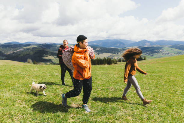 istock Adventures in the mountains with best friends 1231670378