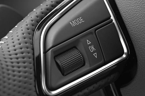 istock macro photograph of a car stearing wheel control buttons 123177478